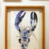 Croquis de homard réalisé par l'artiste peintre Anaïs Colin