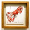 Croquis de langoustine réalisé par l'artiste peintre Anaïs Colin