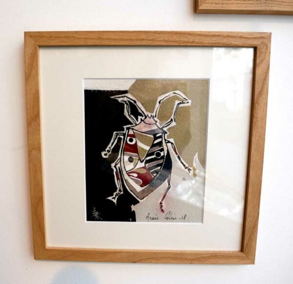 Digigraphie d'un insecte