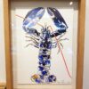 Croquis de homard réalisé par l'artiste peintre Anaïs Colin